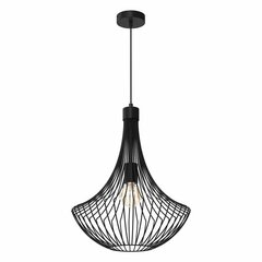 Milagro piekaramā lampa Cesta Black cena un informācija | Lustras | 220.lv