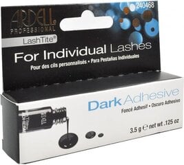 Individuālā skropstu līme Ardell LashTite Eyelash Adhesive Dark, 3,5 g cena un informācija | Ardell Smaržas, kosmētika | 220.lv