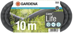 Tekstila šļūtene Gardena Liano™ Life 18440-20, 10m cena un informācija | Laistīšanas sistēmas | 220.lv