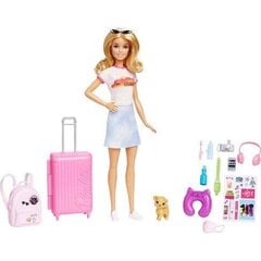 Lelle Barbie ceļotāja cena un informācija | Rotaļlietas meitenēm | 220.lv