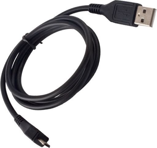 Vads USB Micro USB , melnsver.1 cena un informācija | Savienotājkabeļi | 220.lv