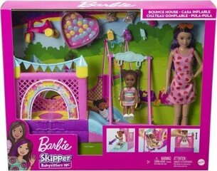 Barbie Skipper Babysitters rotaļu laukums cena un informācija | Rotaļlietas meitenēm | 220.lv