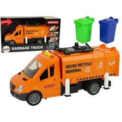 Atkritumu mašīna ar skaņas efektiem, oranža cena un informācija | Rotaļlietas zēniem | 220.lv