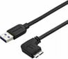 USB to mikro USB kabelis Startech USB3AU50CMRS  Melns цена и информация | Savienotājkabeļi | 220.lv