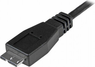 USB to mikro USB kabelis Startech USB31CUB1M   USB C Micro USB B Melns cena un informācija | Savienotājkabeļi | 220.lv