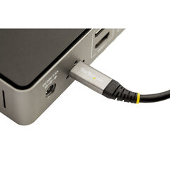 Kabelis USB C Startech USB31CCV1M   Melns/Pelēks 1 m cena un informācija | Savienotājkabeļi | 220.lv