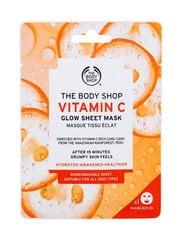 Izgaismojoša sejas maska ​​C vitamīna (Glow Sheet Mask) 18 ml cena un informācija | Sejas maskas, acu maskas | 220.lv