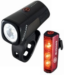 Комплект велосипедных фонарей Sigma Buster 400 + Blaze Flash USB цена и информация | Велосипедные фонари, отражатели | 220.lv