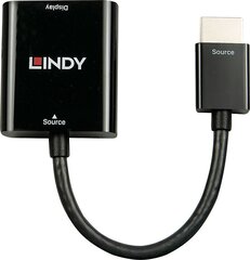 Lindy HDMI uz VGA 38291 цена и информация | Кабели и провода | 220.lv