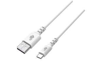 TB USB C kabelis 1m balts cena un informācija | Savienotājkabeļi | 220.lv