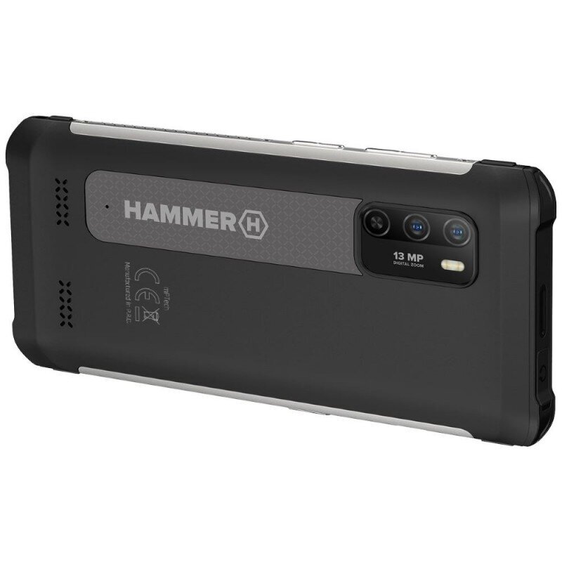 myPhone Hammer Iron 4 Dual Black cena un informācija | Mobilie telefoni | 220.lv