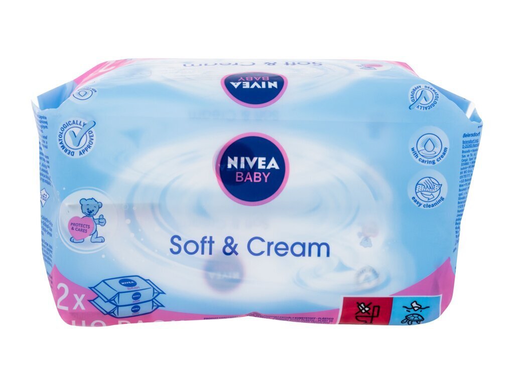 Baby Soft & Cream Cleansing Wipes цена и информация | Bērnu kosmētika, līdzekļi jaunajām māmiņām | 220.lv