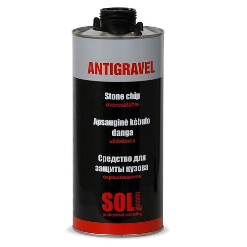 Pretakmeņu aizsarglīdzeklis melns Antigravel 2kg SOLL S700307 cena un informācija | Auto ķīmija | 220.lv