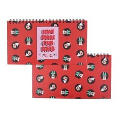 Piezīmju grāmatiņas nedēļas plānotājs Minnie Mouse cena un informācija | Burtnīcas un papīra preces | 220.lv