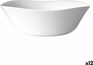 Салатница Bormioli Rocco Parma Белый Cтекло (24 cm) (12 штук) цена и информация | Посуда, тарелки, обеденные сервизы | 220.lv