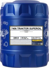 Масло моторное Mannol 7406 Traktor Superoil 15W-40, 20 л цена и информация | Моторное масло | 220.lv