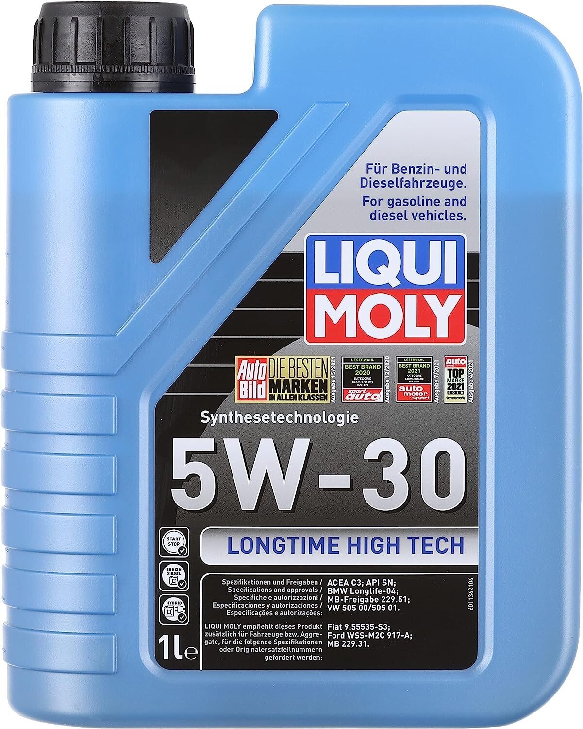 Olio motore LIQUI MOLY Longlife III 5W30 5l, 20647