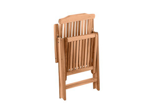 Садовый стул Aiatool, коричневый цвет цена и информация | Садовые стулья, кресла, пуфы | 220.lv