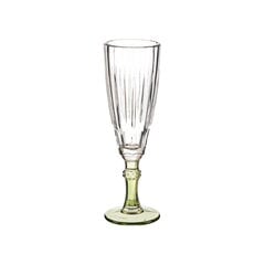 Šampanieša glāze Exotic Stikls Zaļš 6 gb. (170 ml) cena un informācija | Glāzes, krūzes, karafes | 220.lv