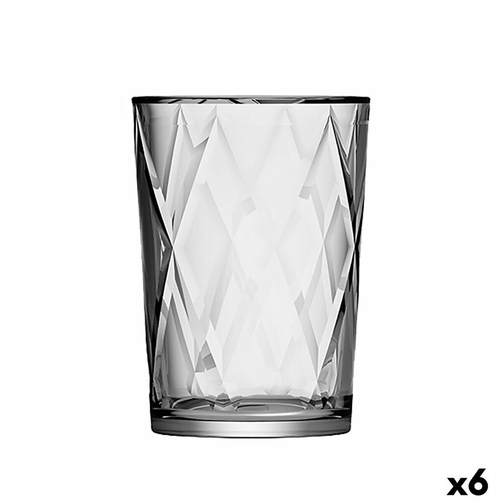 Glāze Quid Urban Caurspīdīgs Stikls (50 cl) (Pack 6x) cena un informācija | Glāzes, krūzes, karafes | 220.lv