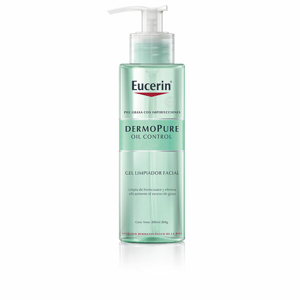 Sejas tīrīšanas želeja Eucerin Oil Control (200 ml) cena un informācija | Sejas ādas kopšana | 220.lv