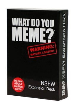 Galda spēle What Do You Meme? NSFW Expansion Deck, ENG cena un informācija | Galda spēles | 220.lv