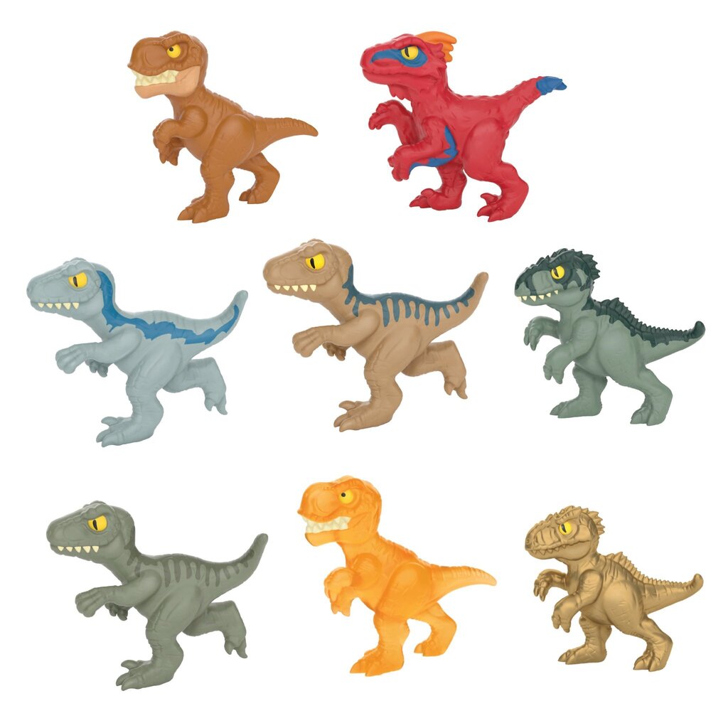 Dinozauru figūriņu komplekts GooJitZu, 8 gab цена и информация | Rotaļlietas zēniem | 220.lv