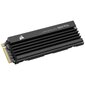 Corsair MP600 PRO LPX NVMe SSD ar radiatoru paredzēts PC/PS5 4TB cena un informācija | Iekšējie cietie diski (HDD, SSD, Hybrid) | 220.lv