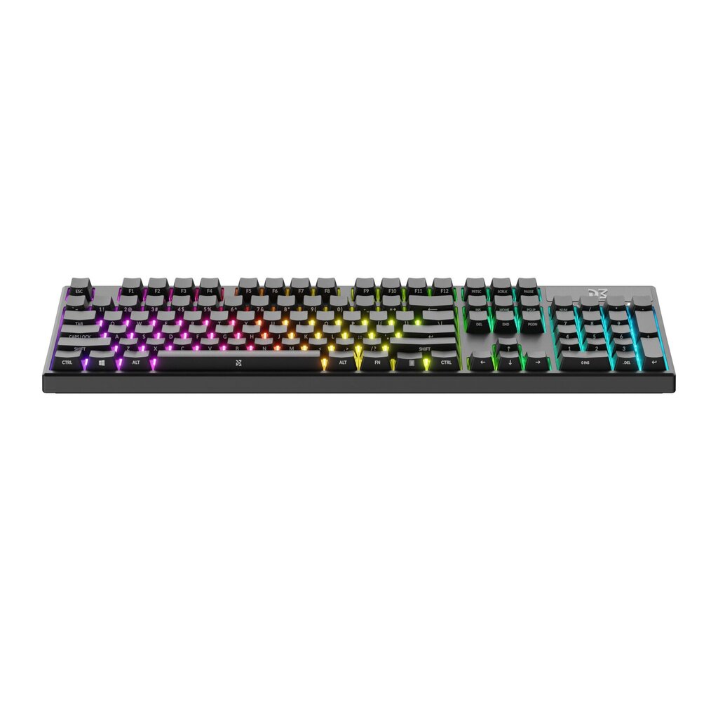 DreamKey RGB melns mehāniskā tastatūra (US, Kailh Red switch) cena un informācija | Klaviatūras | 220.lv