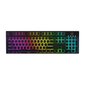 DreamKey RGB melns mehāniskā tastatūra (US, Kailh Red switch) cena un informācija | Klaviatūras | 220.lv