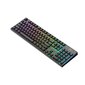 DreamKey RGB melns mehāniskā tastatūra (US, Kailh Red switch) cena un informācija | Klaviatūras | 220.lv