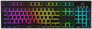 DreamKey RGB melns mehāniskā tastatūra (US, Kailh Red switch) cena un informācija | Klaviatūras | 220.lv