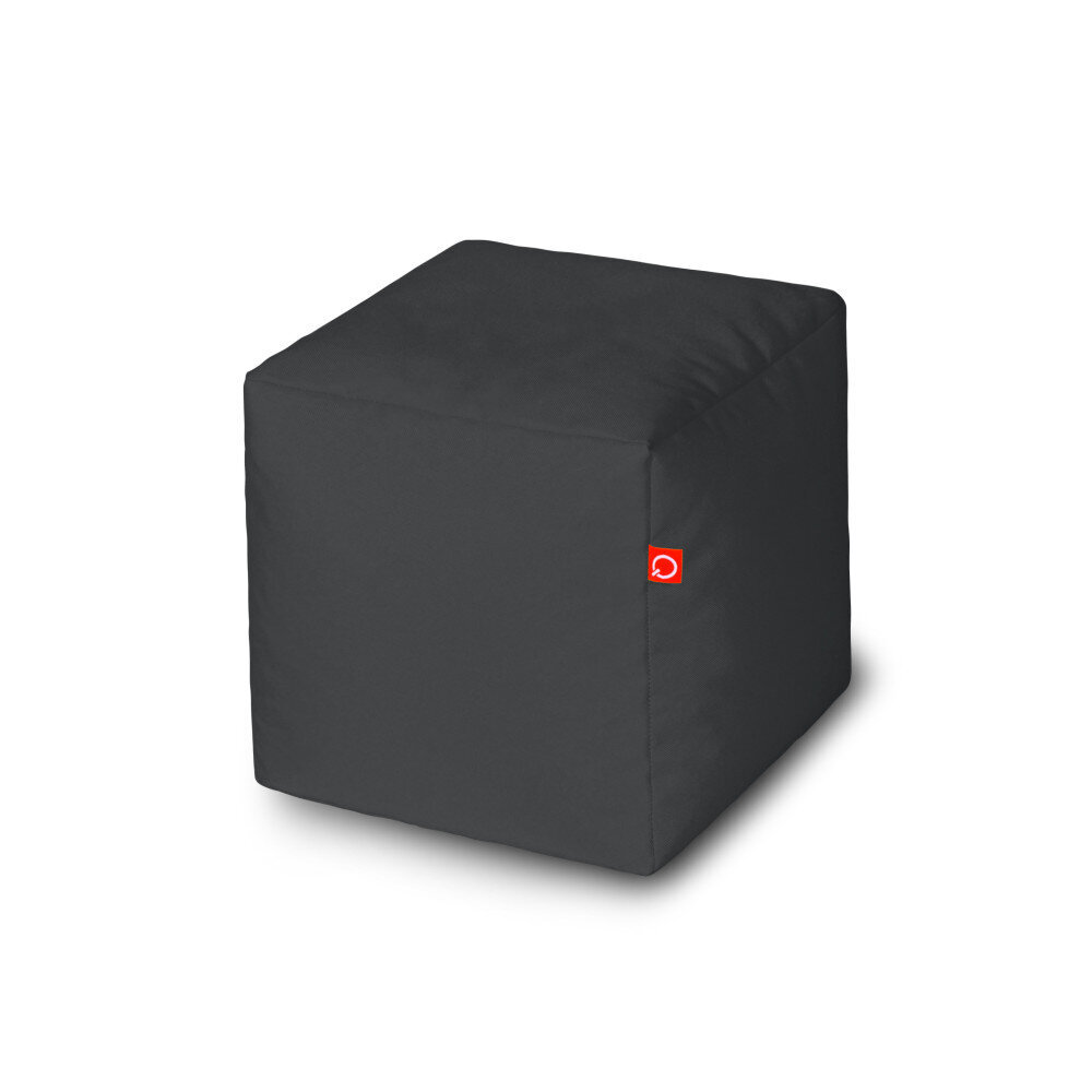 Qubo™ Cube 25 Graphite POP FIT cena un informācija | Sēžammaisi, pufi | 220.lv