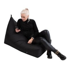 Кресло-мешок Mr. Big, 130x80x20/70 см, черный цвет цена и информация | Кресла-мешки и пуфы | 220.lv