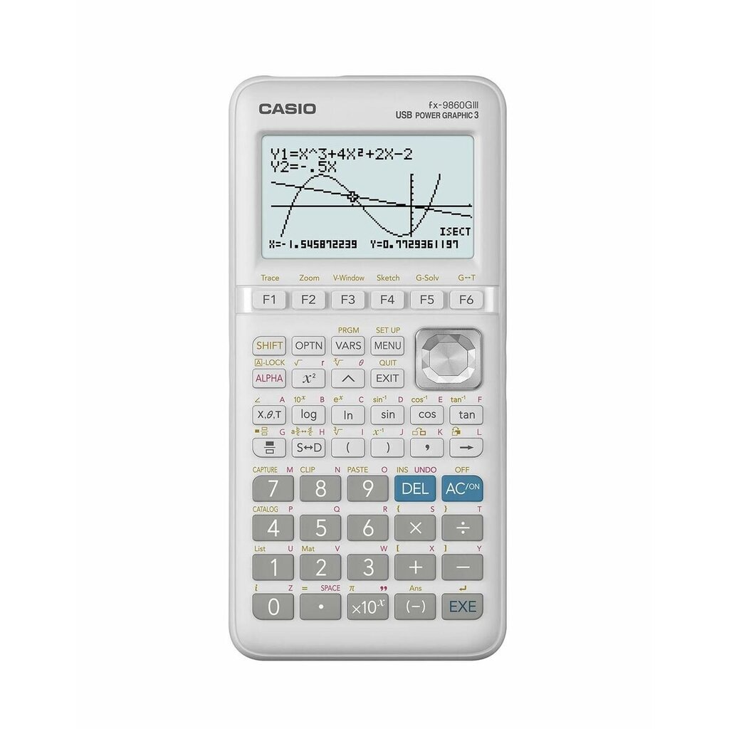 Zinātniskais kalkulators Casio FX-9860GIII-W-ET цена и информация | Kancelejas preces | 220.lv