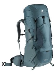 Tūristu mugursoma Deuter Aircontact Lite 50+10, gaiši zila цена и информация | Спортивные сумки и рюкзаки | 220.lv