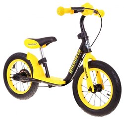 SporTrike Walking balansa velosipēds, melns/dzeltens цена и информация | Балансировочные велосипеды | 220.lv