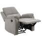 Armchair SABIA recliner, light grey cena un informācija | Atpūtas krēsli | 220.lv