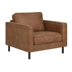 Armchair LUCAS brown цена и информация | Кресла в гостиную | 220.lv