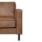 Stūra dīvāns LUCAS LC brūns cena un informācija | Stūra dīvāni | 220.lv