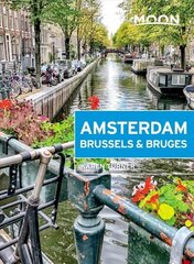 Moon Amsterdam, Brussels & Bruges cena un informācija | Ceļojumu apraksti, ceļveži | 220.lv