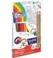 Krāsainie zīmuļi FIORELLO Super Soft, 12 krāsas цена и информация | Modelēšanas un zīmēšanas piederumi | 220.lv