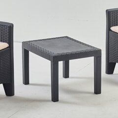 Table JACK 60x47xH40cm, grey цена и информация | Столы для сада | 220.lv