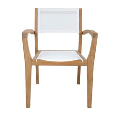 Krēsls MALDIVE, balts цена и информация | Садовые стулья, кресла, пуфы | 220.lv