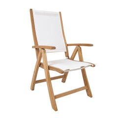 Chair BALI white cena un informācija | Dārza krēsli | 220.lv