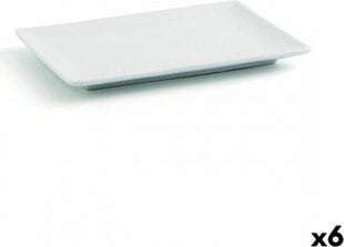 поднос для закусок Quid Gastro Fun Керамика Белый (6 штук) цена и информация | Посуда, тарелки, обеденные сервизы | 220.lv