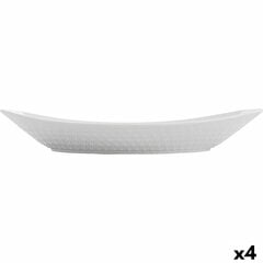 Поднос Quid Gastro Керамика Белый (39,5 x 19 x 8 cm) (4 штук) цена и информация | Посуда, тарелки, обеденные сервизы | 220.lv