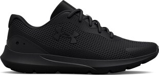 Under Armour Surge 3, Мужская беговая обувь, черный цена и информация | Кроссовки для мужчин | 220.lv