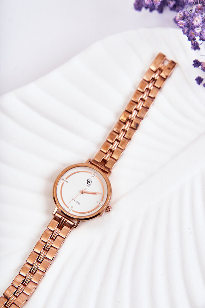 Sieviešu pulkstenis GG Luxe Rose Gold cena un informācija | Sieviešu pulksteņi | 220.lv