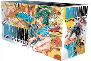 Bakuman. Complete Box Set: Volumes 1-20 with Premium, Volumes 1-20, With Premium cena un informācija | Fantāzija, fantastikas grāmatas | 220.lv